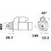 ΜΙΖΑ 12V 3,2KW 10Δ M.FERGUSON 135  MAHLE ORIGINAL 