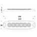 ΦΑΡΟΣ STROBE 9/30V 18WATT 19 ΠΡΟΓΡΑΜΜΑΤΑ ΑΔΙΑΒΡΟΧΟΣ LUMINEX